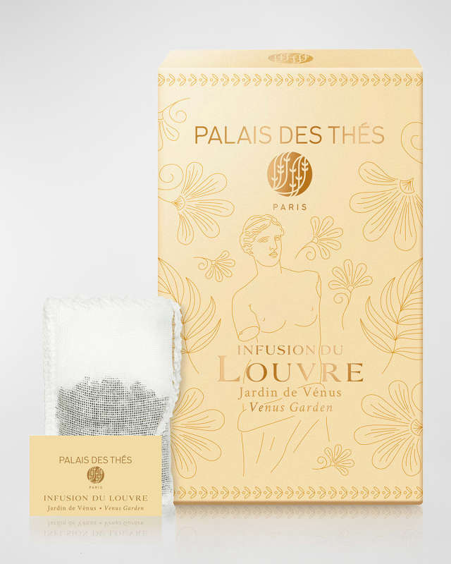 x Louvre Museum Infusion Du Louvre Garden of Venus Tea Bags Box, 20 Count